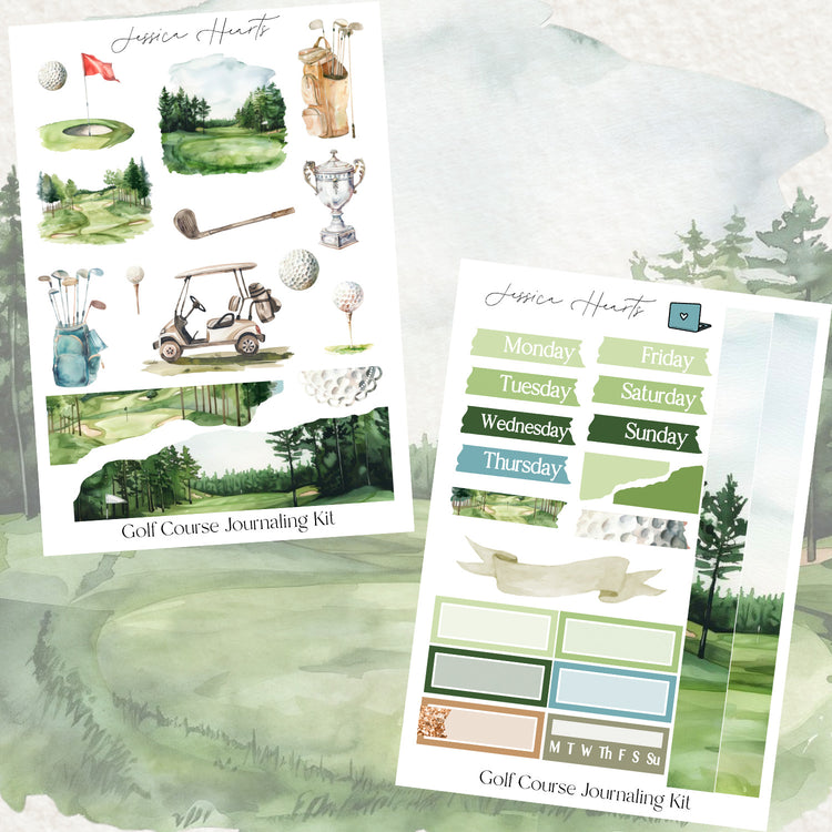 Golf Journaling Kit