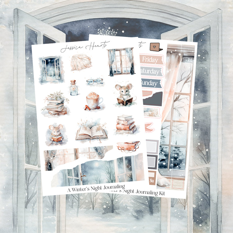A Winter's Night Journaling Kit