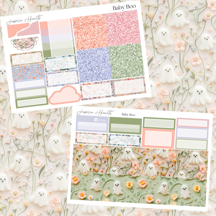 Baby Boo Weekly Sticker Kit