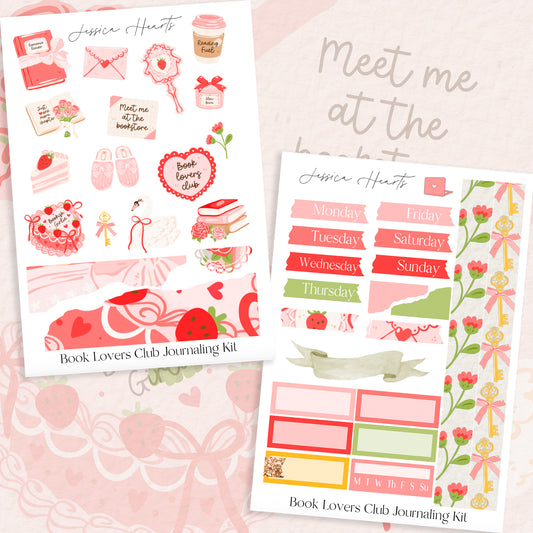 Book Lovers Club Journaling Kit