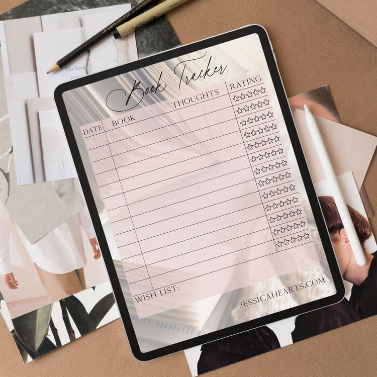 Printable Book Tracker (Digital Download)