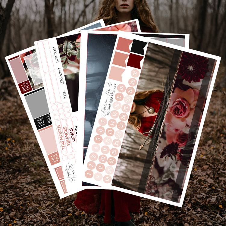 By Midnight October BLANK 2023 Monthly Kit *NO FOIL*