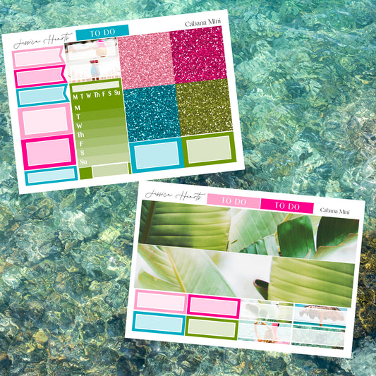 Cabana MINI Sticker Kit