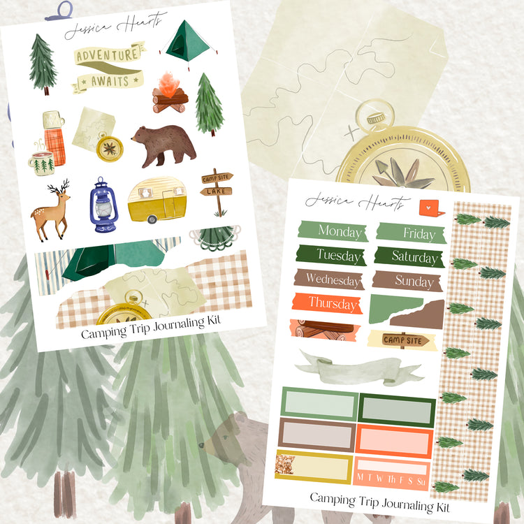 Camping Trip Journaling Kit