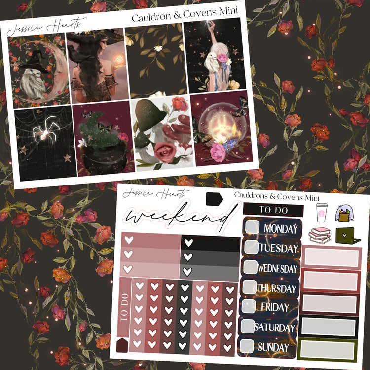 Cauldrons & Covens MINI Sticker Kit *new format*