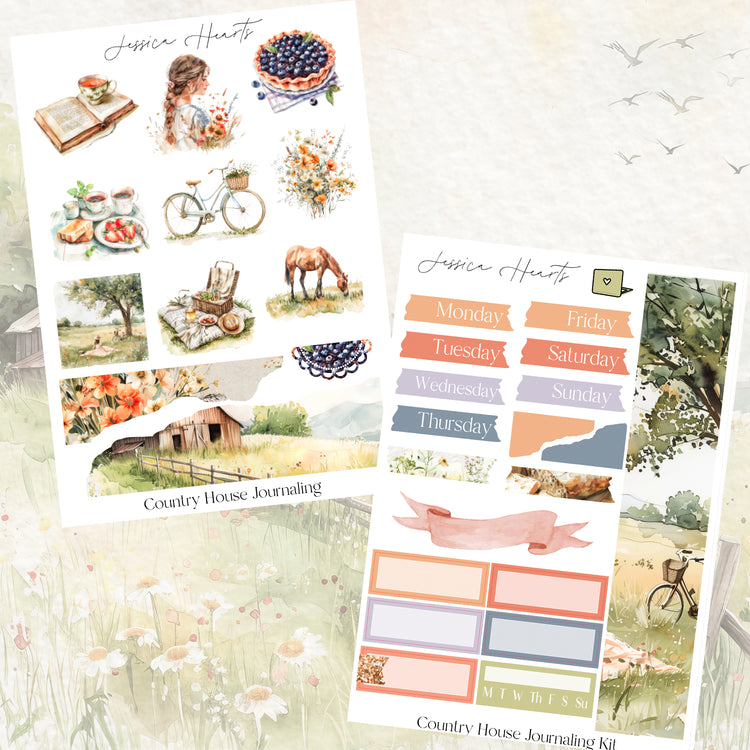 Country House Journaling Kit