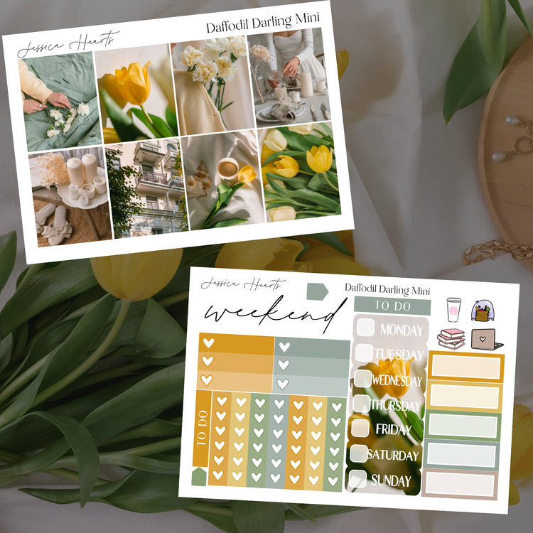 Daffodil Darling MINI Sticker Kit