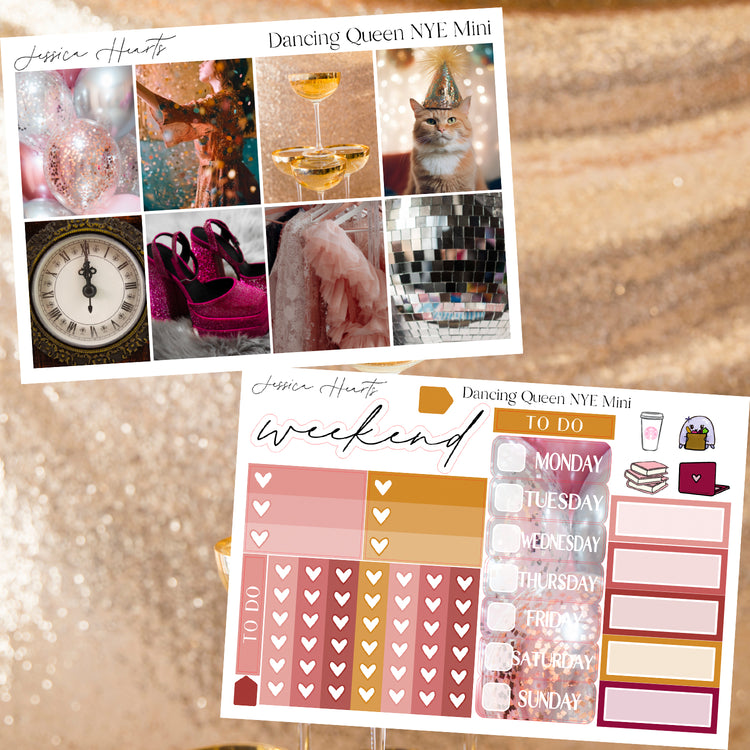 Dancing Queen NYE MINI Sticker Kit