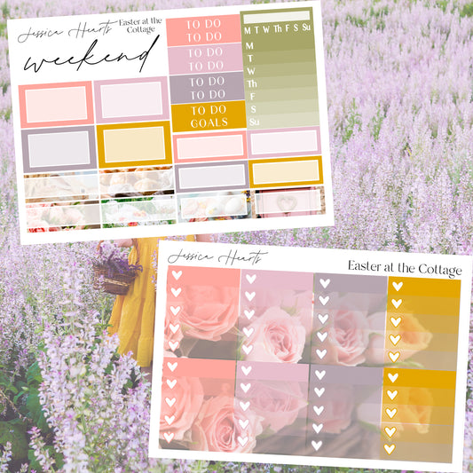 Easter at the Cottage 2026 Weekly Sticker Kit