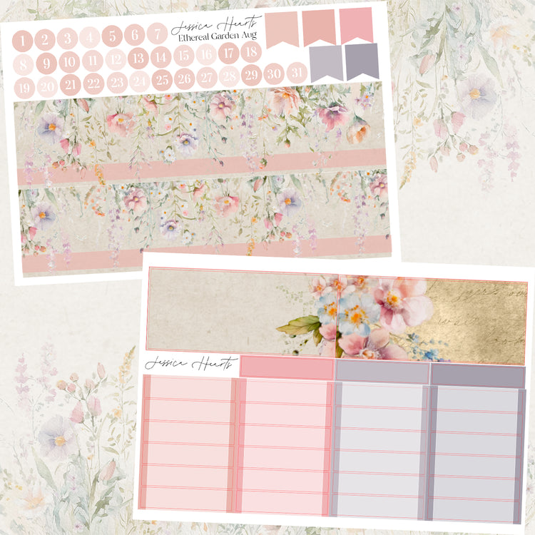 Ethereal Garden August BLANK 2023 Monthly Kit *NO FOIL*