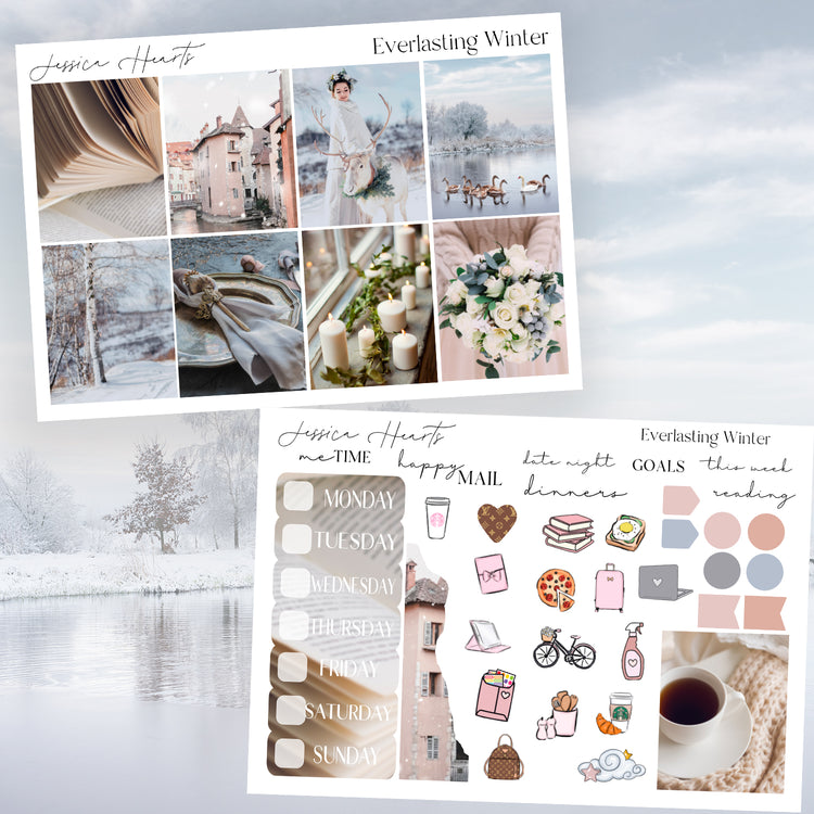 Everlasting Winter Weekly Sticker Kit