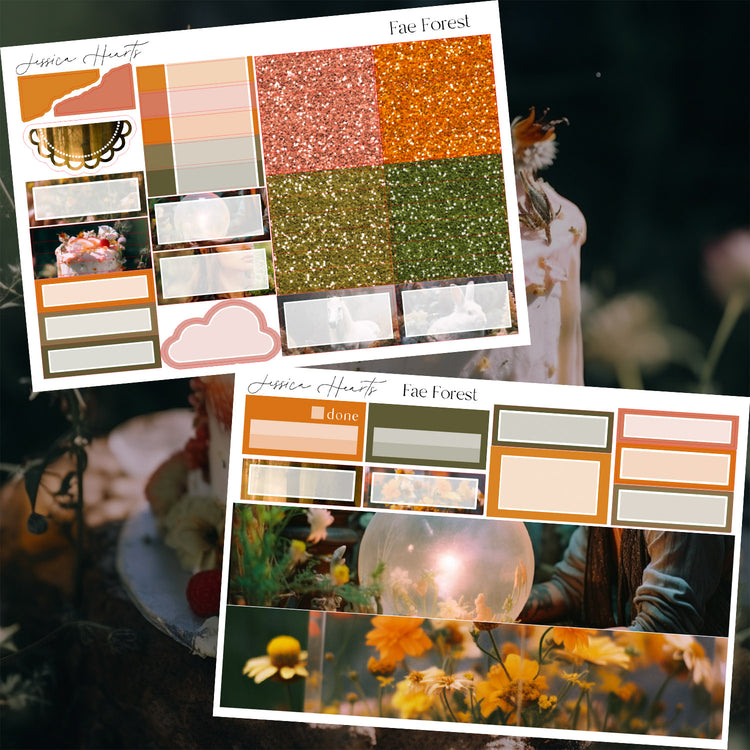 Fae Forest Weekly Sticker Kit *new format*