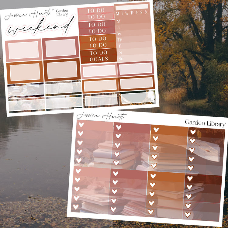 Garden Library Weekly Sticker Kit *new format*