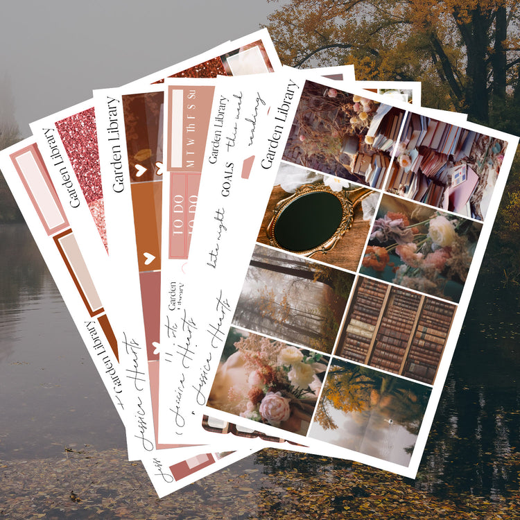 Garden Library Weekly Sticker Kit *new format*