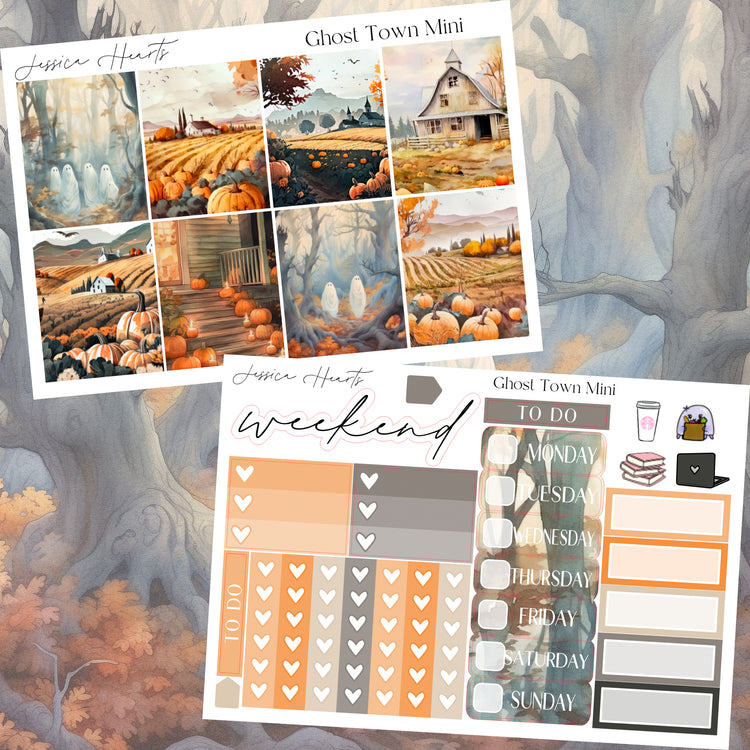 Ghost Town MINI Sticker Kit *new format*
