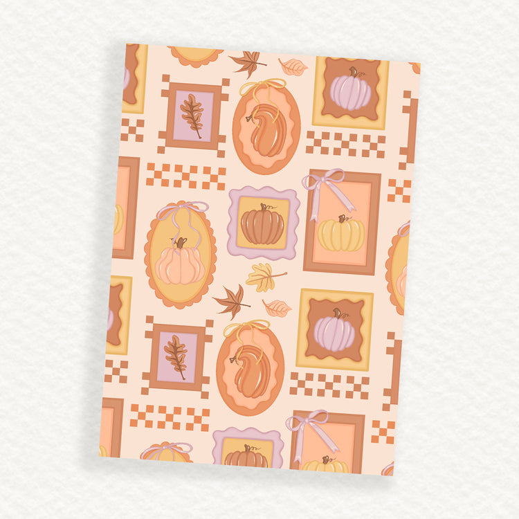 Gourd B6 Journaling Background Sticker Sheet