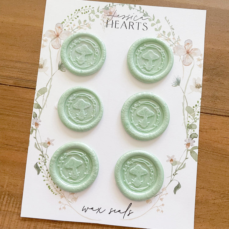 Happily Ever After Mushroom Wax Seals