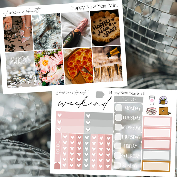 Happy New Year MINI Sticker Kit