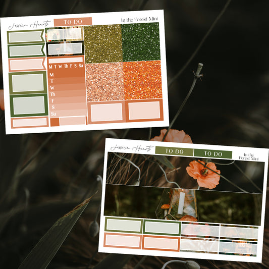 In the Forest MINI Sticker Kit