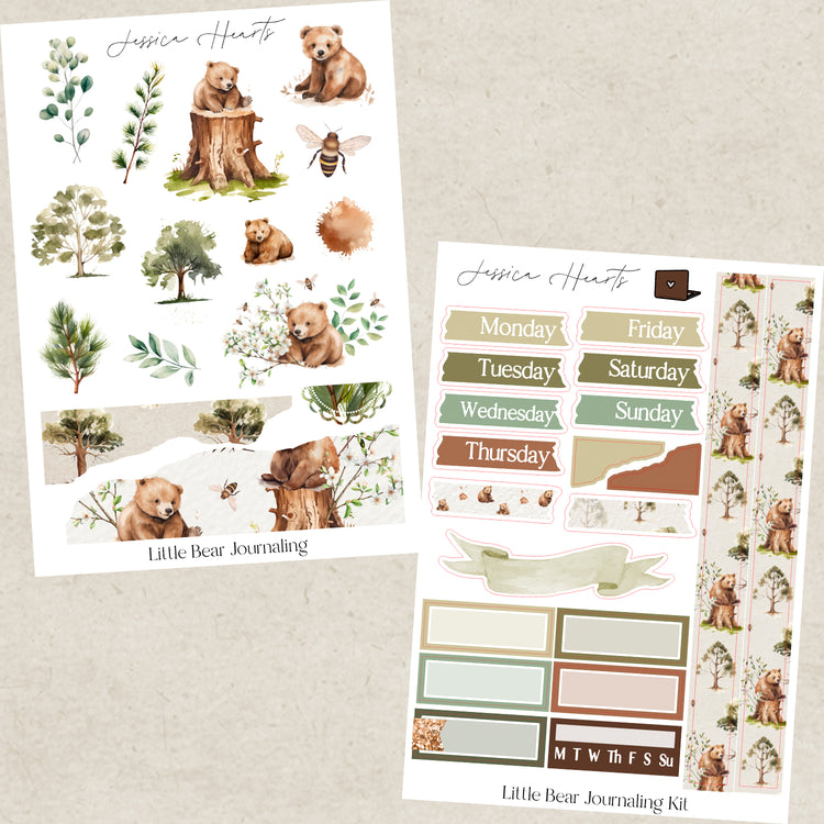 Little Bear Journaling Kit