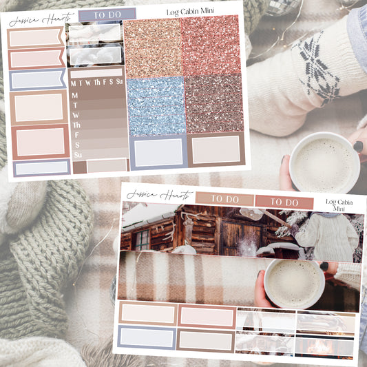 Log Cabin MINI Sticker Kit