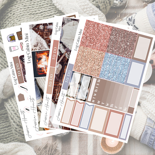 Log Cabin MINI Sticker Kit