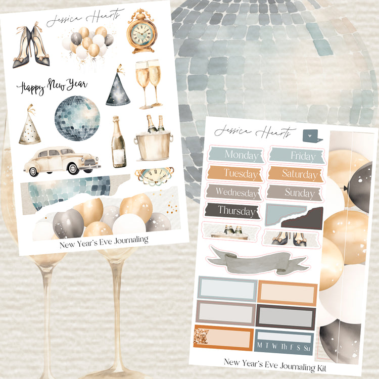 New Year's Eve Journaling Kit