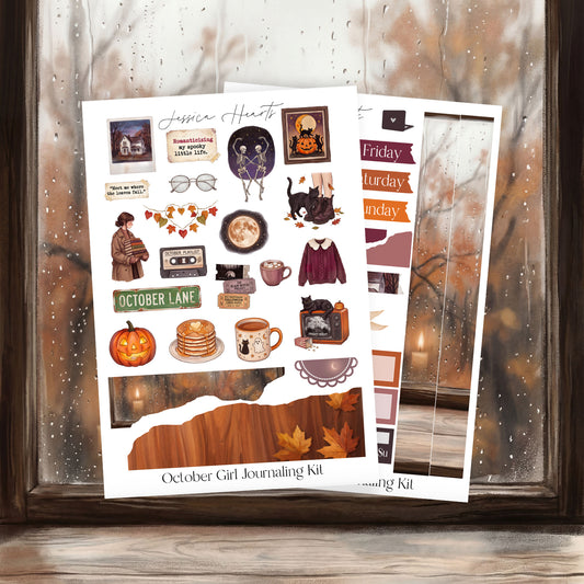 October Girl Journaling Kit