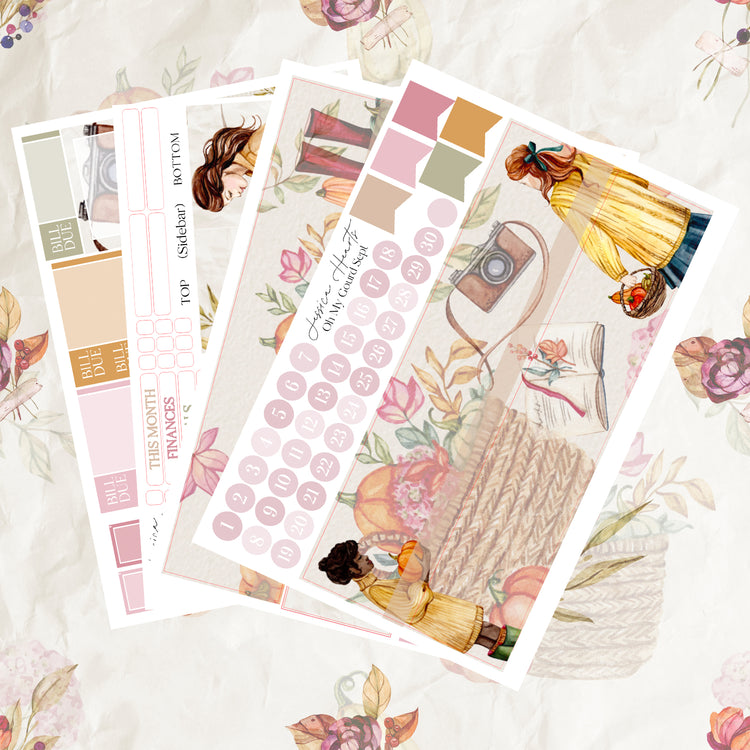 Oh My Gourd September BLANK 2023 Monthly Kit *NO FOIL*