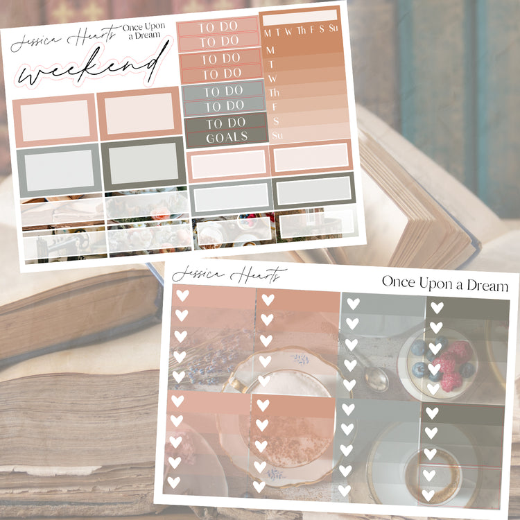 Once Upon a Dream Weekly Sticker Kit *new format*