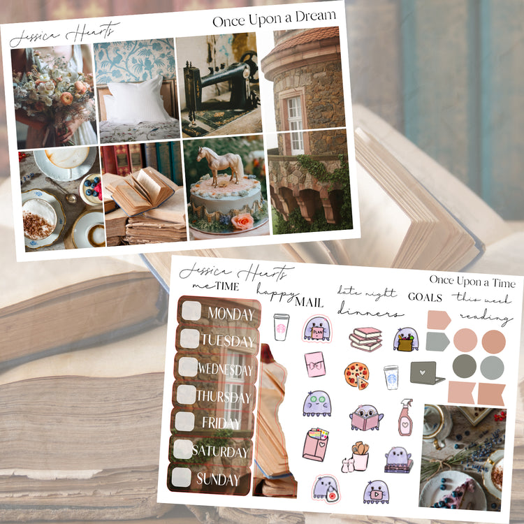 Once Upon a Dream Weekly Sticker Kit *new format*