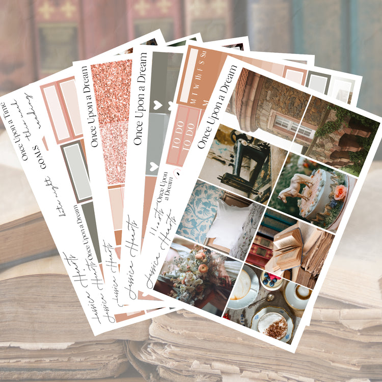 Once Upon a Dream Weekly Sticker Kit *new format*
