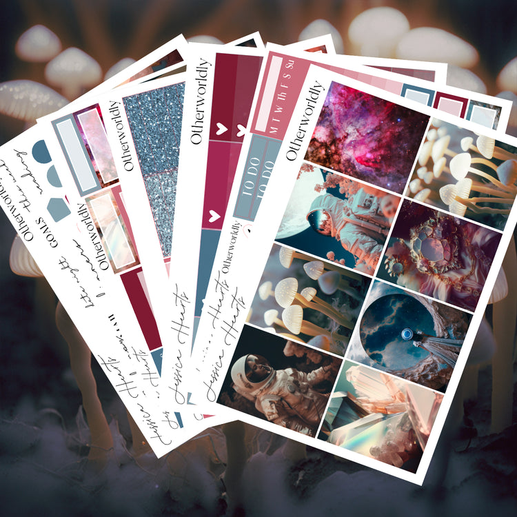 Otherworldly Weekly Sticker Kit *new format*
