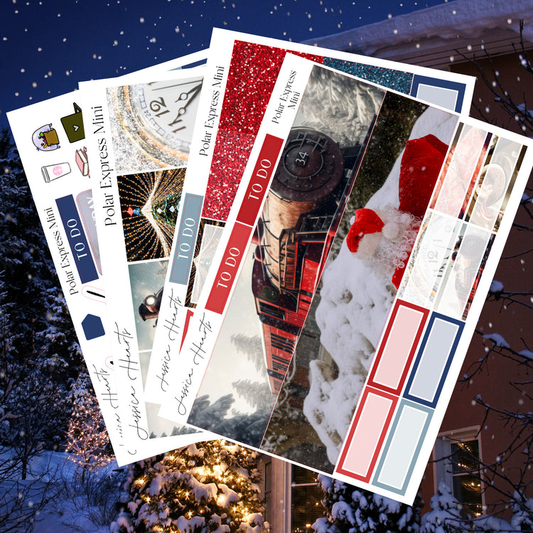 Polar Express MINI Sticker Kit