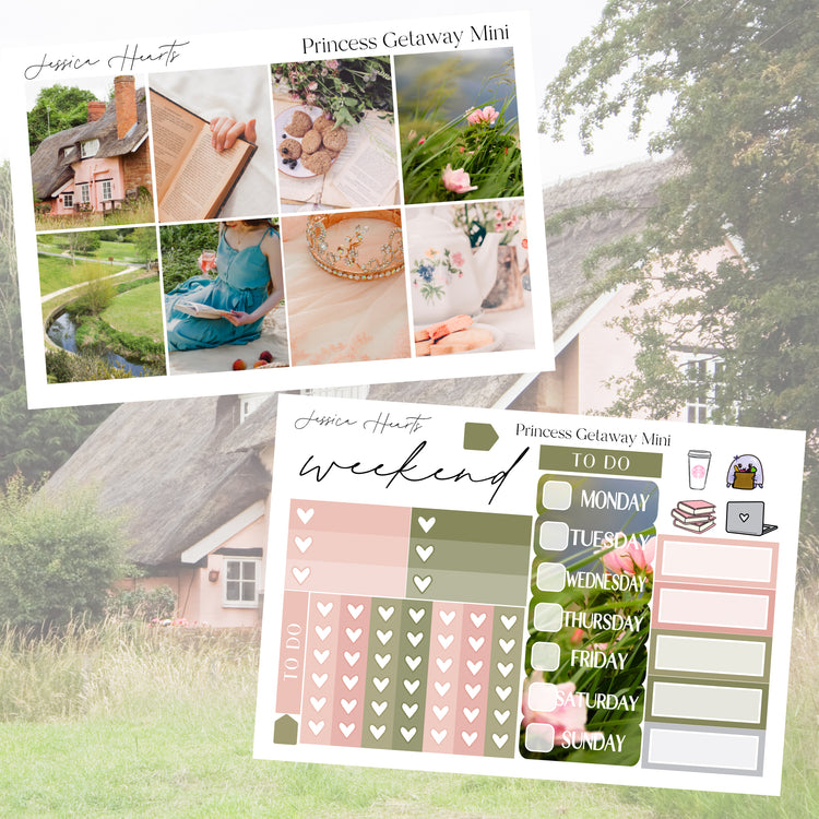 Princess Getaway MINI Sticker Kit