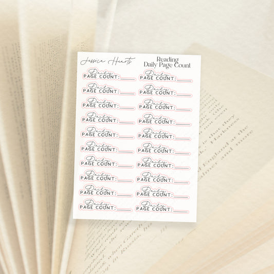 Reading Daily Page Count Scripts