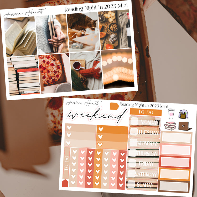Reading Night In 2023 MINI Sticker Kit *new format*
