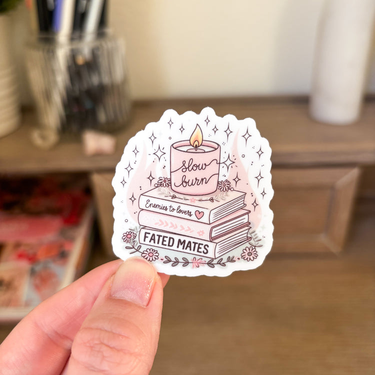 Slow Burn Vinyl Sticker