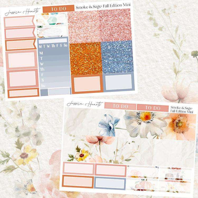 Smoke & Sage: Fall Edition MINI Sticker Kit *new format*