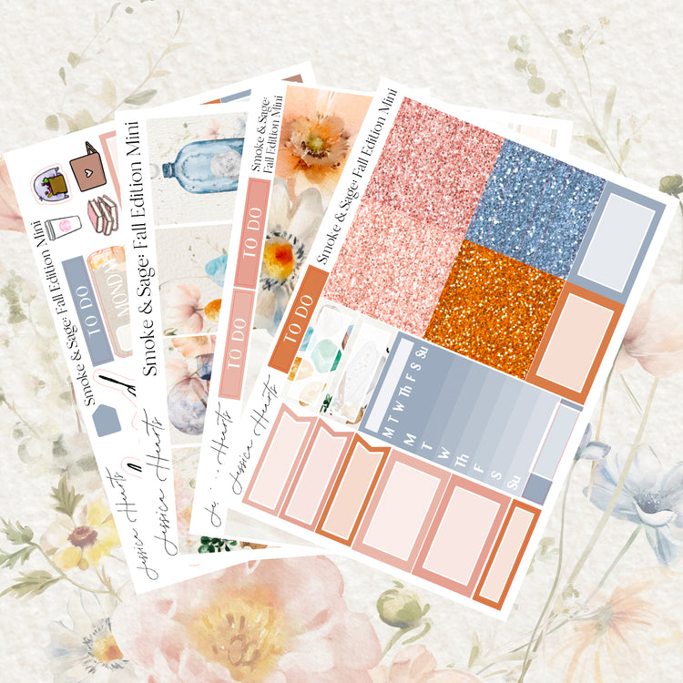 Smoke & Sage: Fall Edition MINI Sticker Kit *new format*
