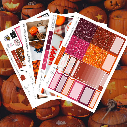 Something Wicked This Way Comes MINI Sticker Kit