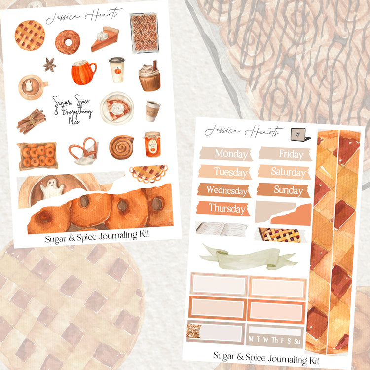 Sugar & Spice Journaling Kit
