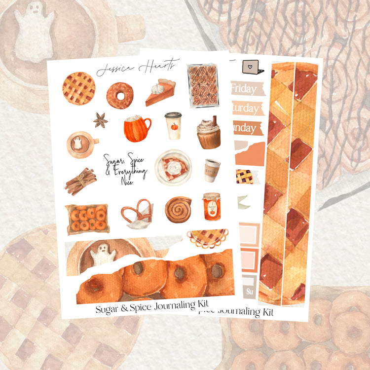 Sugar & Spice Journaling Kit