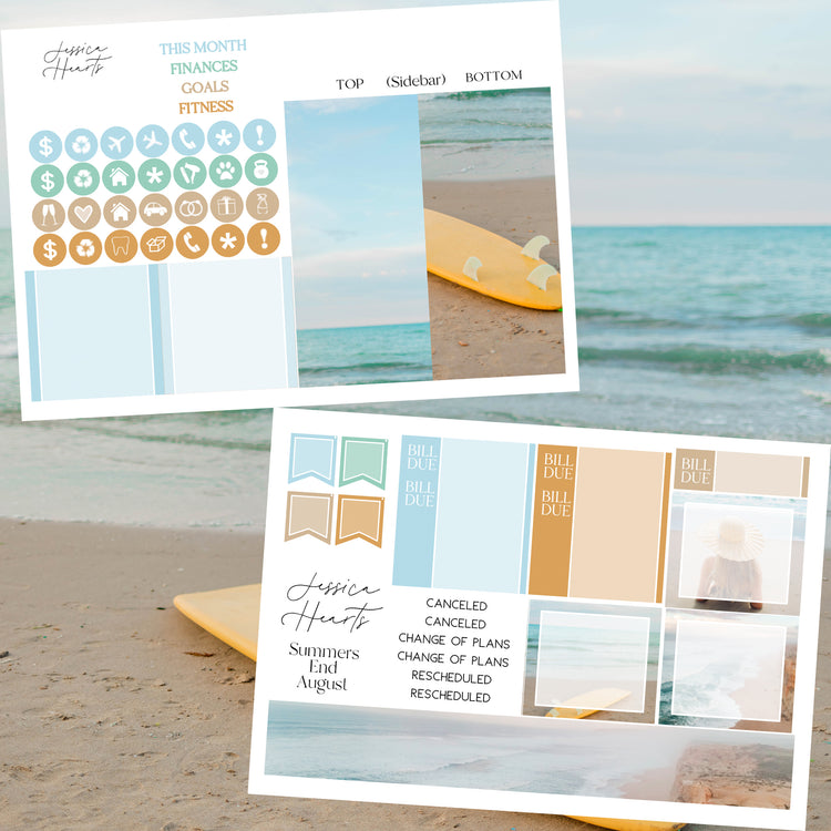 Summers End August 2025 Monthly Kit