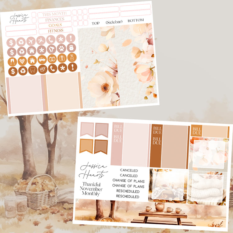Thankful November 2023 Monthly Kit