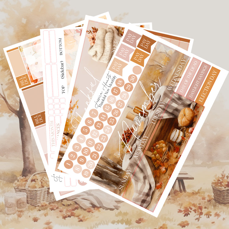 Thankful November 2023 Monthly Kit