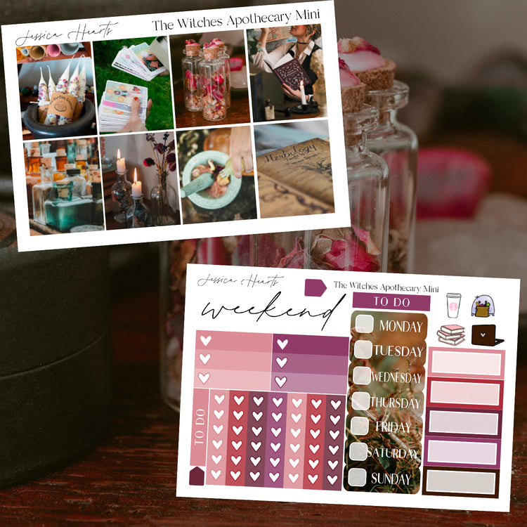 The Witches Apothecary MINI Sticker Kit