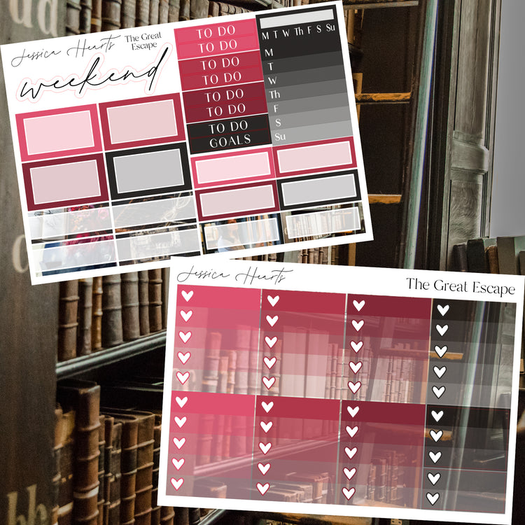 The Great Escape 2023 Weekly Sticker Kit *new format*