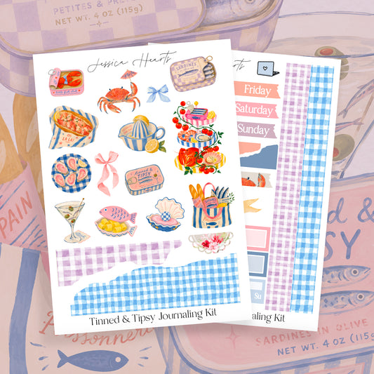 Tinned & Tipsy Journaling Kit