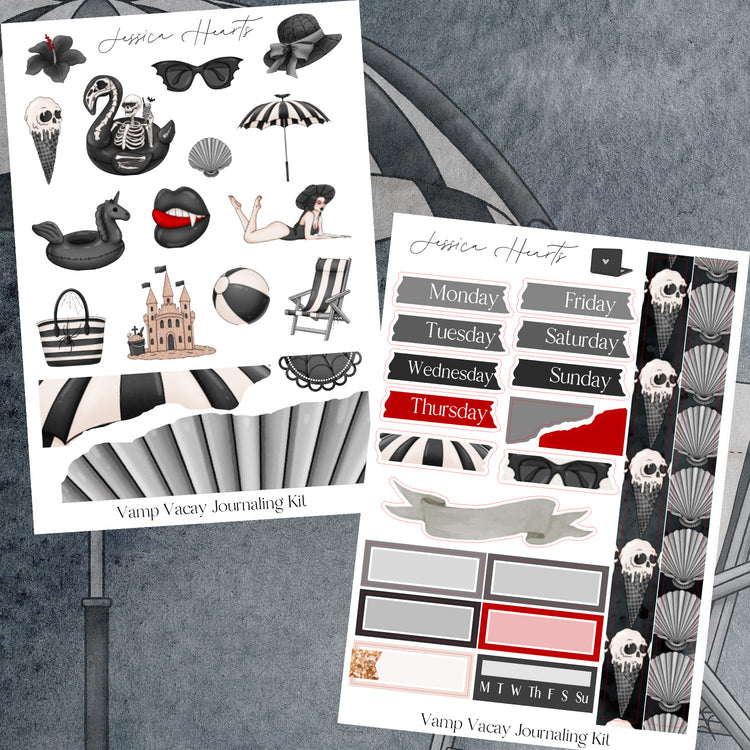 Vamp Vacay Journaling Kit